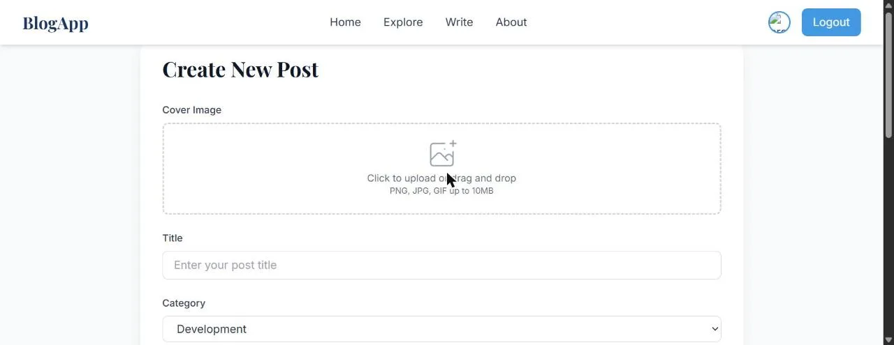 Write-post editor